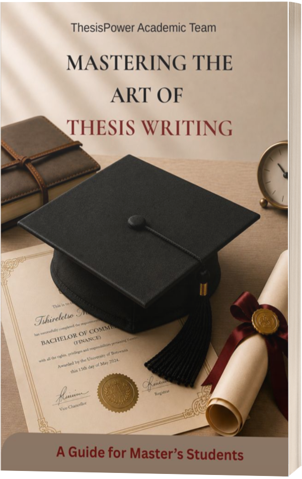 The Art Of Thesis Writing book cover